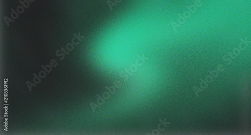 Fotografie Abstract image with a vibrant teal light beam illuminating a dark, grainy backgr