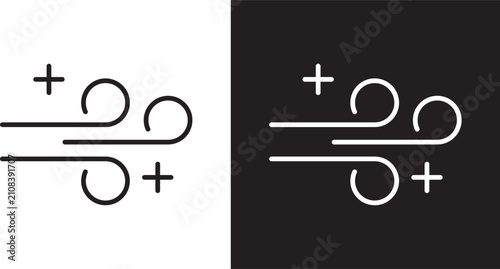 Clean air icon