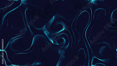 Принти на полотні kinetic fluid dynamics particles 2d
