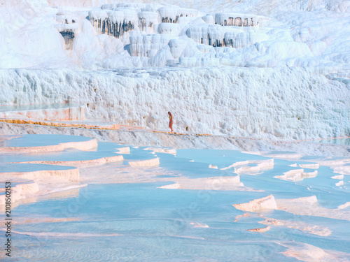 фотографія Natural travertine pools and terraces in Pamukkale