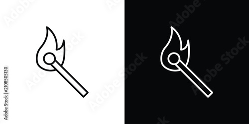 Valokuva Matches icon line logos series