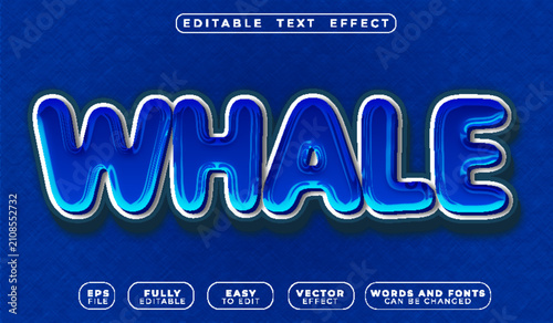 Fotografie Whale Ocean Marine Mammal Blue Sea Wildlife Typography Lettering Alphabet Graph