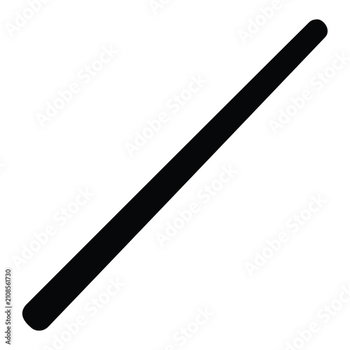 Slanted line element vector illustration for graphic design projects on white background