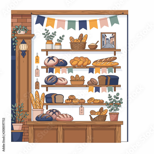 Colorful autumn harvest scene with pumpkins and gourds 1.