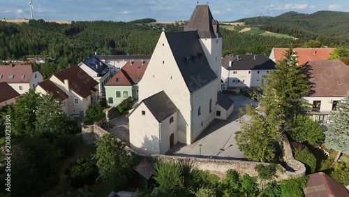 Картината върху платно Wehrkirchen in der Buckligen Welt, Lichtenegg