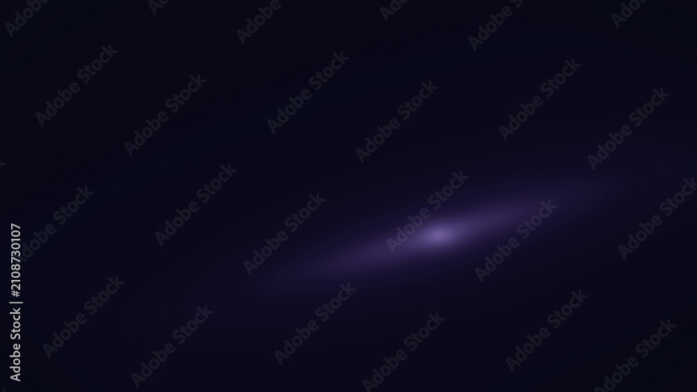 Obraz premium Abstract violet light flare on a dark background, soft glowing lens effect for digital ethereal atmosphere, smooth gradient light texture
