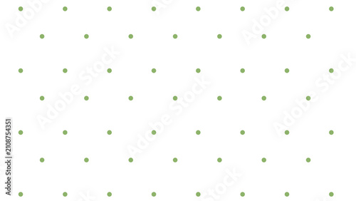 Green polka dot seamless pattern on white background with background seamless repeating minimalist abstract wallpaper geometric backdrop creative decoration illustration symmetry