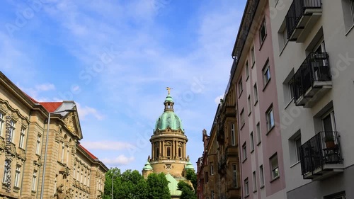 the german city of mannheim 4k video