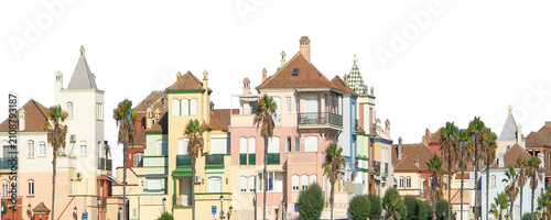 Colorful cityscape, Puerto de Santa Maria, Spain
