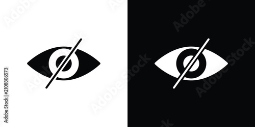 Hide icon minimal artwork bundle