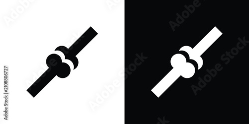 Foto Joint icon minimal artwork bundle
