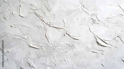 Off-White Smooth Plaster Wall Texture Background for Banner
