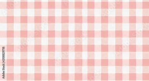pink and white gingham pattern soft pastel checkered textile design