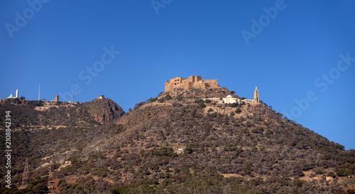 Canvastavla Fort of Santa Cruz Medieval Fortress on Murdjadjo Mountain Overlooking Oran