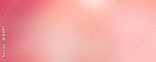 Obraz na płótnie A warm coral-peach gradient with faint bokeh glow creates an upbeat mood, ideal for seasonal campaigns, retail banners, and cheerful design layouts