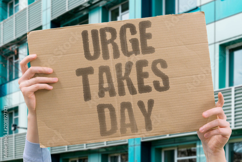 Foto "Urge Takes Day" Checking reactions can consume your time