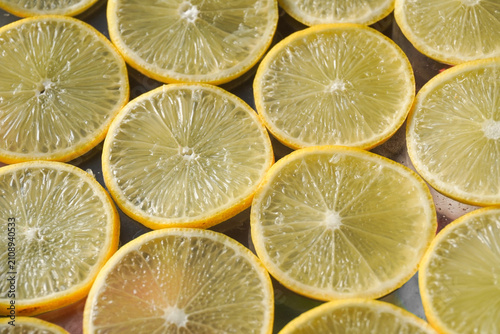 Fotografie lemon slices background