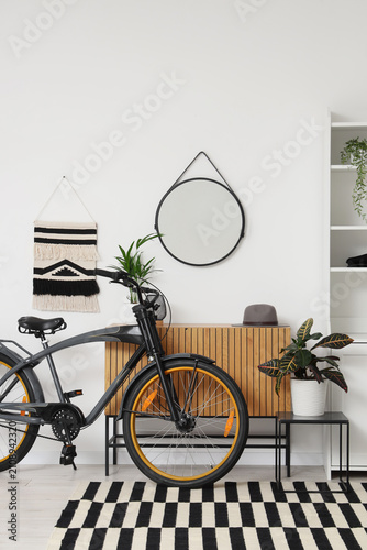 Modern apartment entryway w...