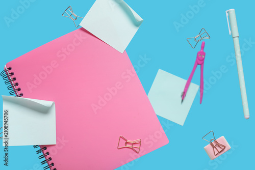 Different school stationery...