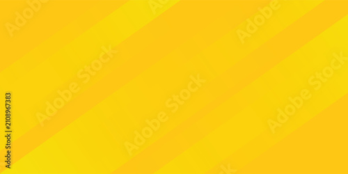 Tableau sur toile Design Yellow Background with Subtle Diagonal Light Yellow Lines