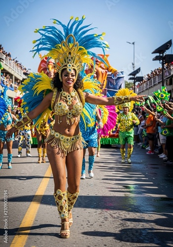 Sun-Kissed Revelry: A Carnival Bloom