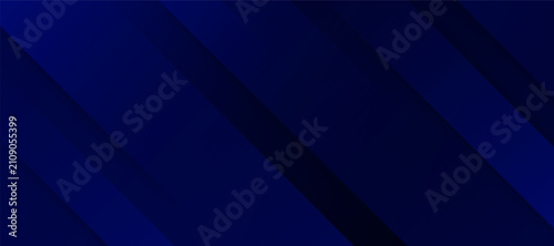 Canvas-taulu Abstract dark blue background with dynamic diagonal stripes and geometric lines