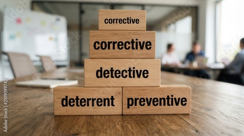 Stack wooden blocks words 