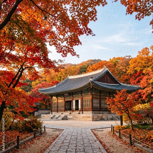 a temple in Korea

