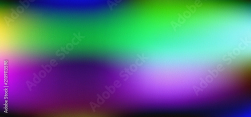 Fotografija Abstract grain texture background with soft holographic gradients of vibrant neo