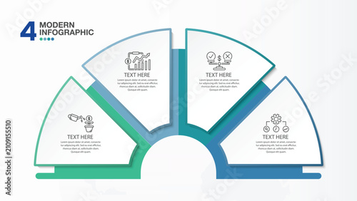 Infographic 4 steps.