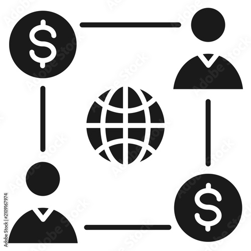Trade Glyph Icon