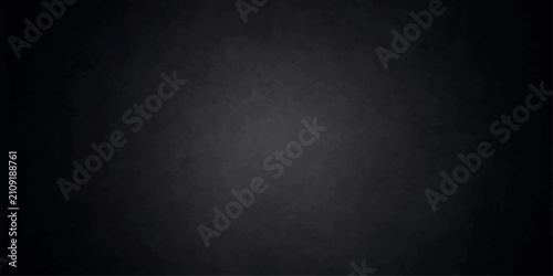 Fotografía Dark Grunge Wall Background with Black Concrete Texture, Vintage Scratched Surfa