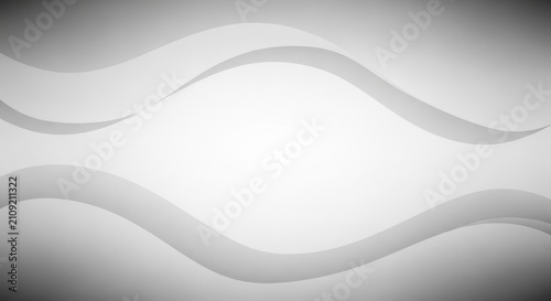 Abstract Wave Pattern in Monochrome Gradient.