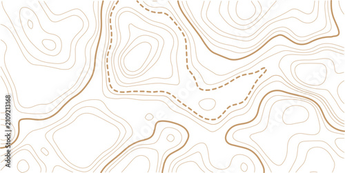 Topographic map background geographic line map with elevation assignments. Modern design with White background with topographic wavy pattern design.