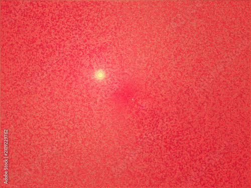 Red Valentine Background with Golden Star Bokeh Glow Design
