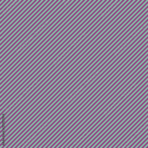 Diagonal teal and purple parallel striped pattern