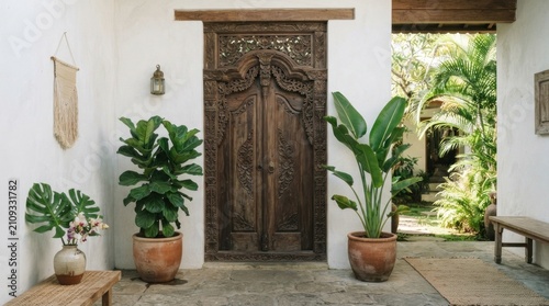 front door of a house