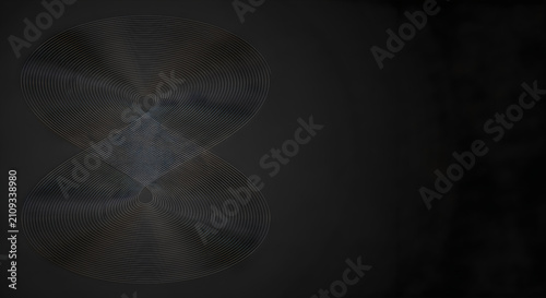 Minimalist dark gray to black abstract design. Modern geometric pattern for digital art and backgrounds.