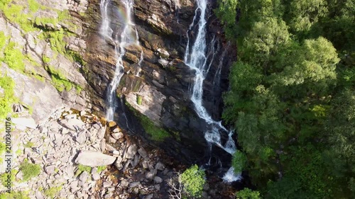 Scotland highlands glen nevis, Steall Waterfall