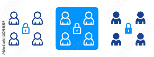 Photos Isolate Icon In Dual Tone Style