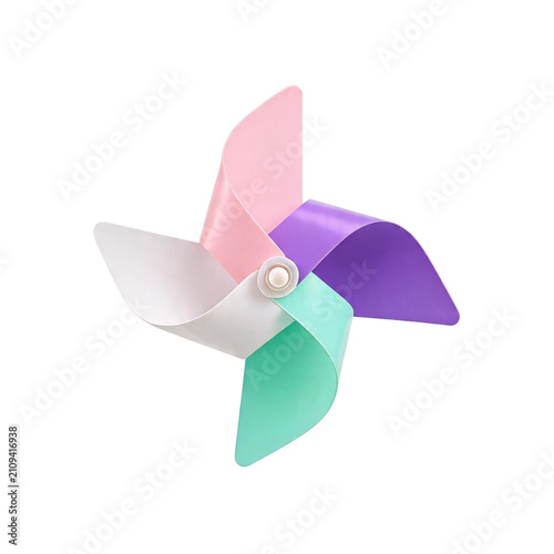 Pastel pinwheel, small resolution assets stocks