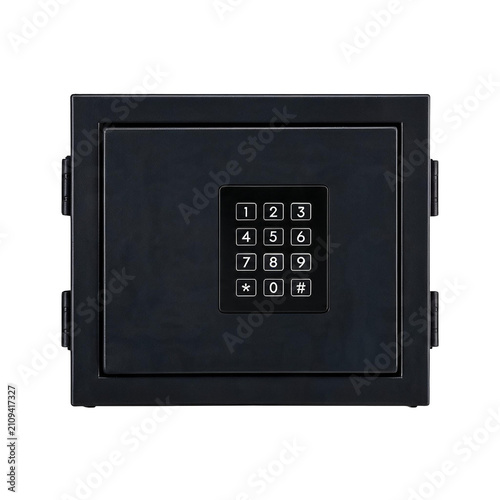 Electronic safe box, small resolution assets stocks