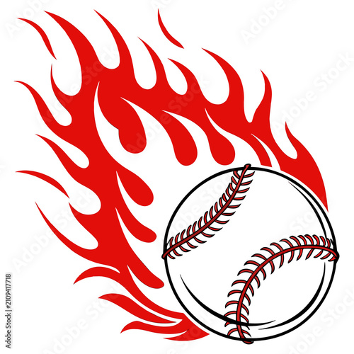 Red Flame Baseball