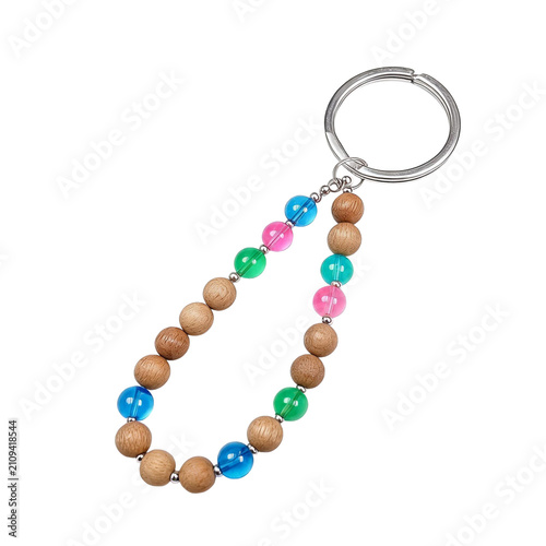 Beaded Keychain, small assets for stocks