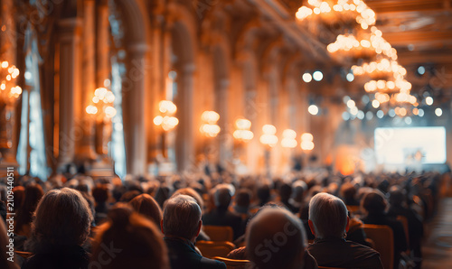 people in the concert hall