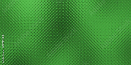 Abstract Optical Halftone Background. Green Gradient Dot Pattern. Modern Vector Illustration.