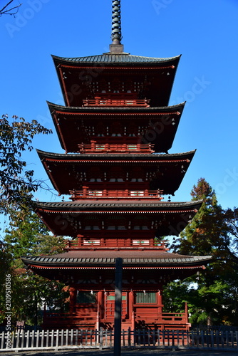 Obraz na płótnie 青森県 弘前市の最勝院