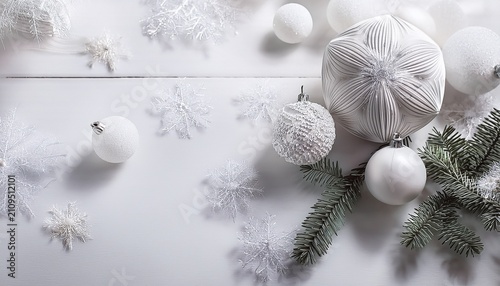 White Christmas Background