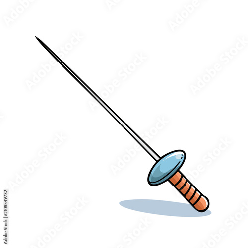 Foil Fencing Sword Weapon Sport Equipment