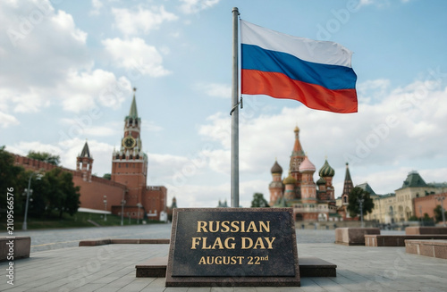 Russian Flag Day August 22nd